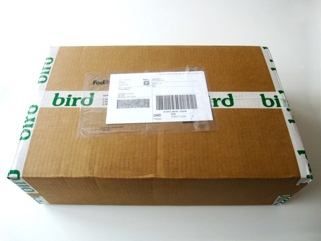 Johanna Björk: 100809: A Box from Bird